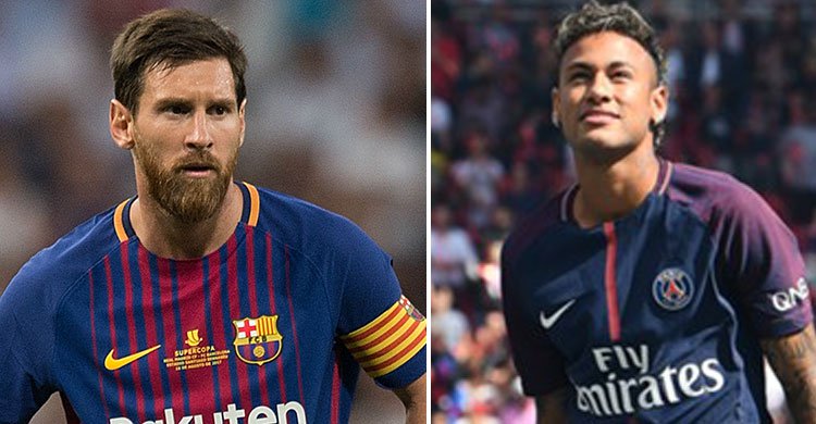 নেইমারের কাছে হেরে গেলেন মেসি